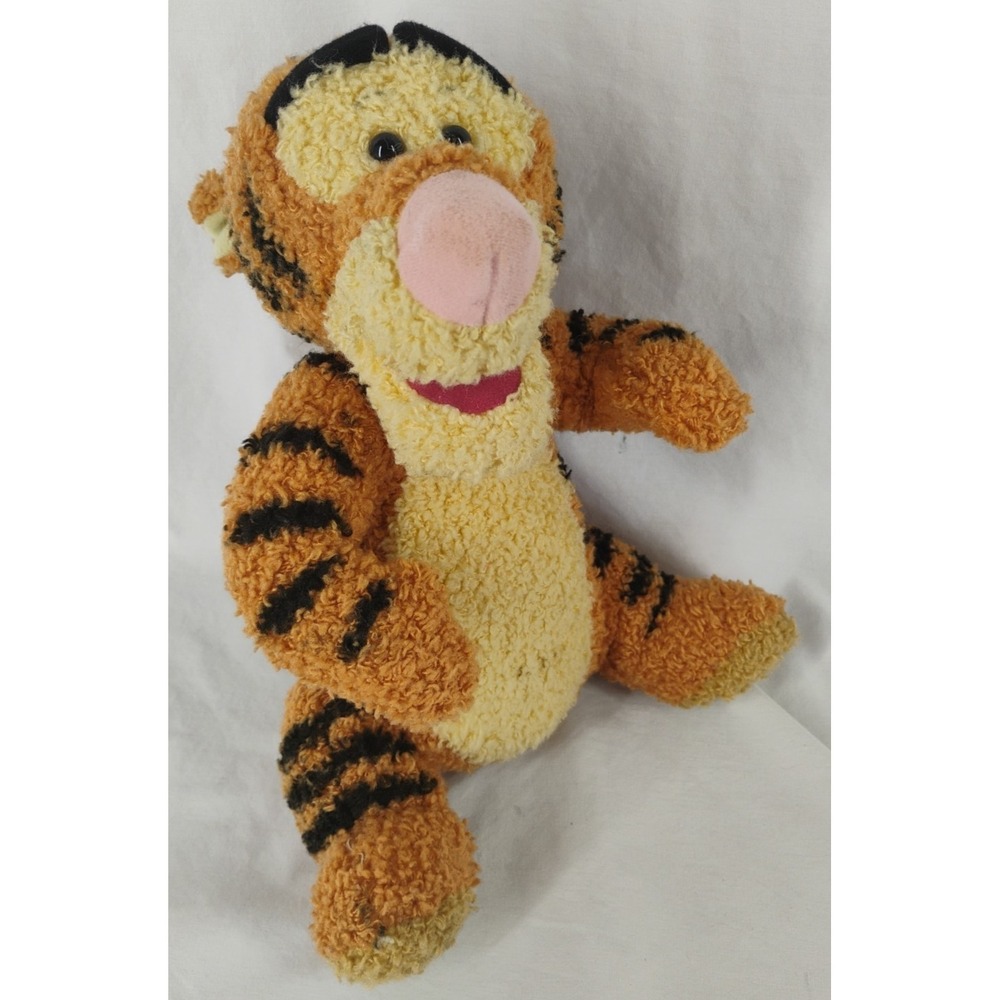 Vintage 1998 Mattel Disney Singing Talking Tigger Poseable Plush Works Video